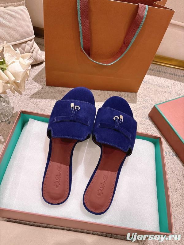 2025 Slippers LP Blue Suede Slide LY00000