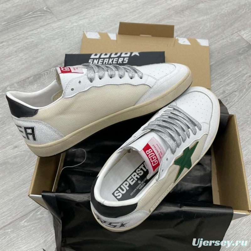 2024 Unisex GGDB White Green Suede Leather Sneaker MJ00260