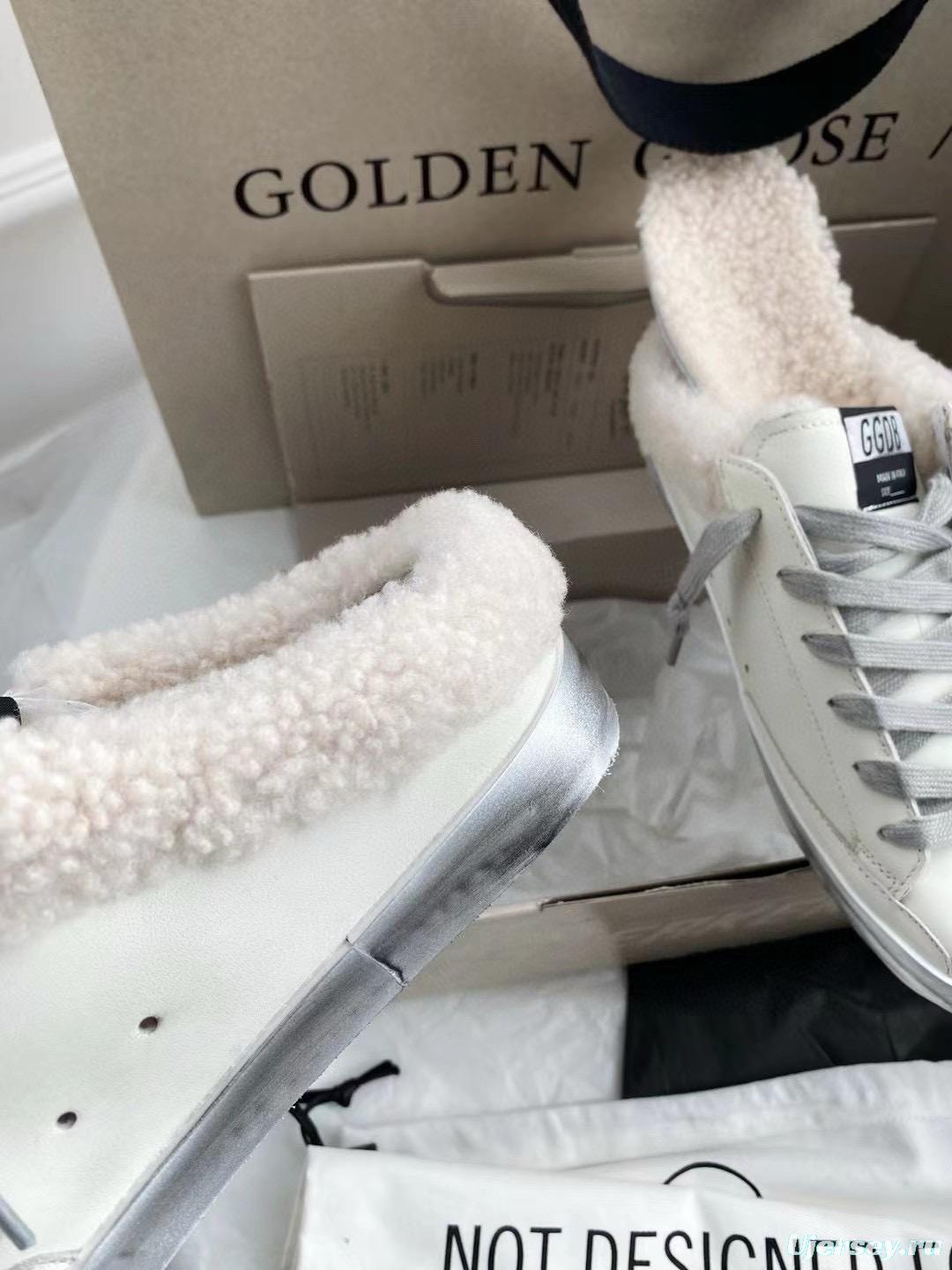 2024 Slippers GGDB White Shearling Slippers MJ00280