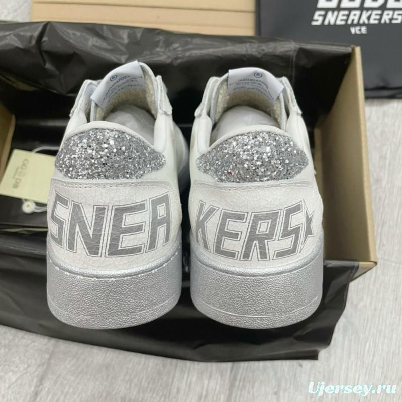 2024 Unisex GGDB White Grey Leather Sneakers MJ00260