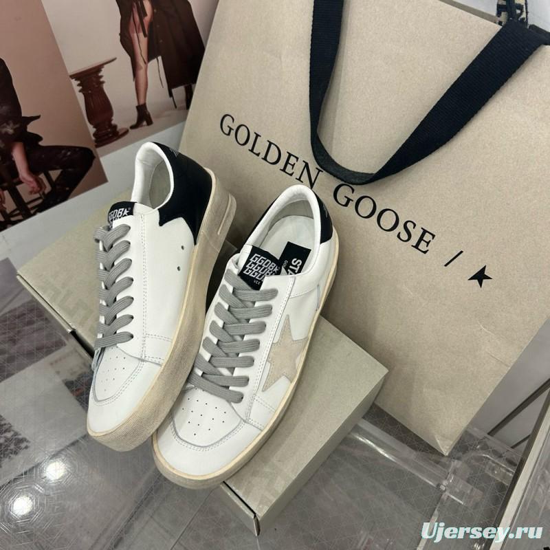 2024 Unisex GGDB White Grey Leather Sneakers MJ00260