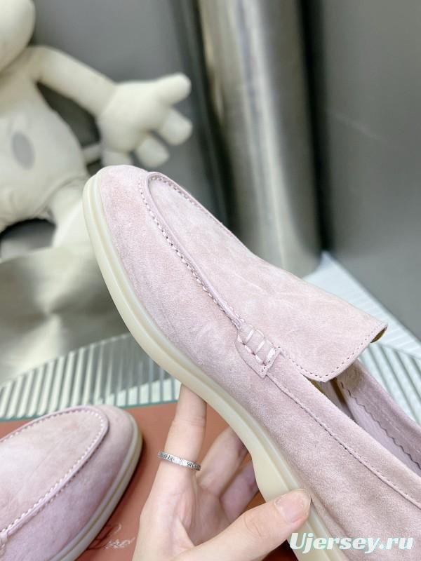 2024 Slippers LP Pink Suede Slip-On MJ00270