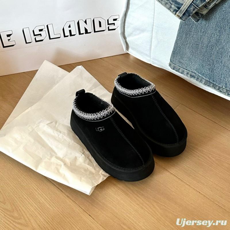 2024 UGG Black Suede Slippers
