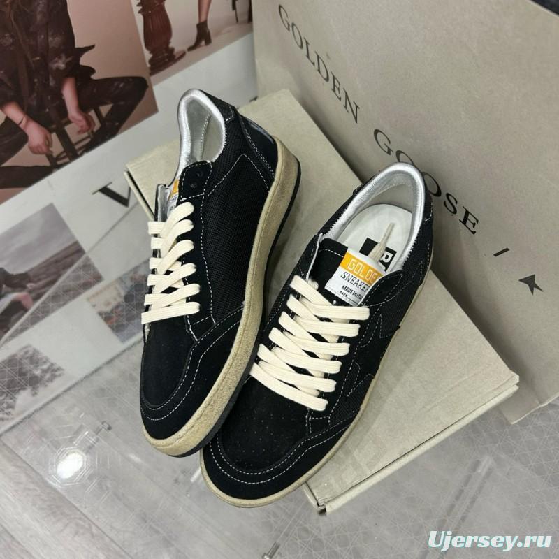 2024 Unisex GGDB Black Suede Sneakers MJ00260