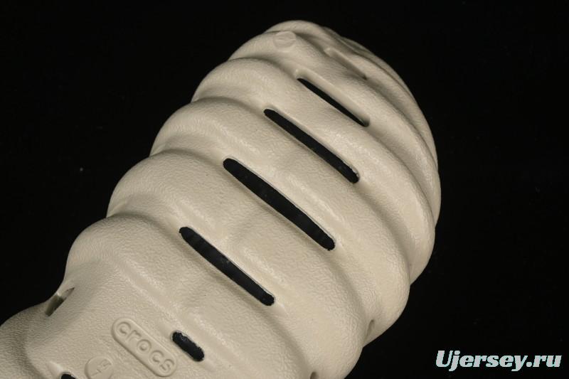 Crocs Bobs Flat Heel Closed Toe Slip-On Beach Clog Sandals