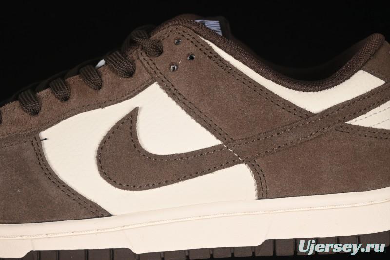 Nike SB Dunk Low White Mocha Low-Top Casual Skate Shoes - FQ8249-104