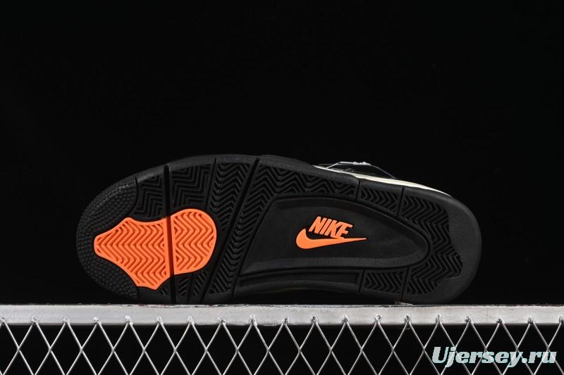 Nike Air Jordan 4 Retro OG Undefeated Collaboration Olive Green Suede - IB1519-200