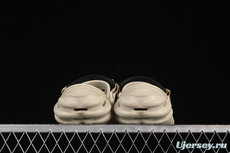 Crocs Bobs Flat Heel Closed Toe Slip-On Beach Clog Sandals