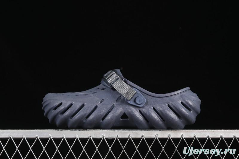 Crocs Bobs Flat Heel Closed Toe Slip-On Beach Clog Sandals - B.D4