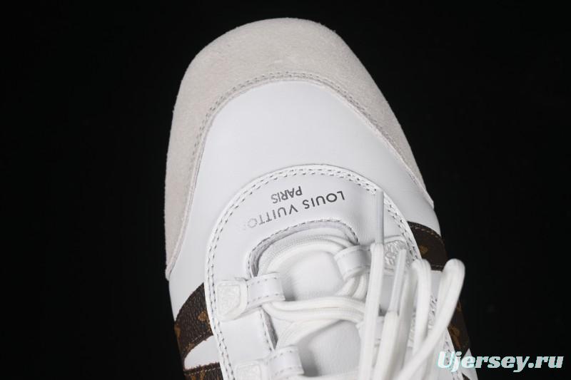 Louis Vuitton Sneakerina Round-Toe Lace-Up Ballet Style Flat Training Shoes - N.F6