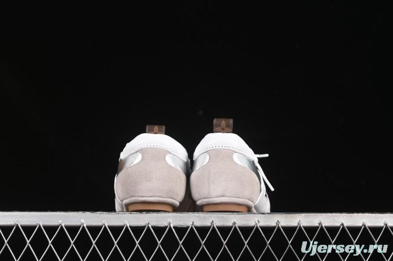 Louis Vuitton Sneakerina Round Toe Lace-Up Ballet Style Flat Training Shoes - N.F6