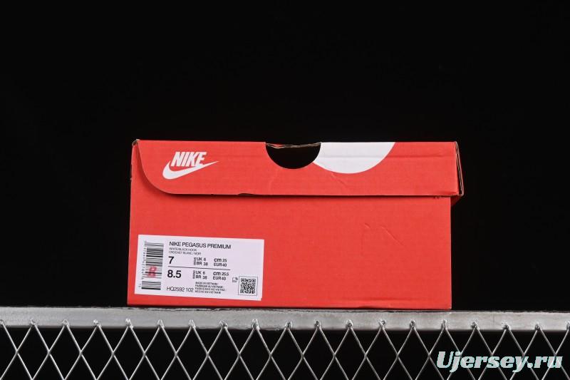 Nike Air Zoom Pegasus Premium Running Shoes with Mesh Upper and Zoom Air Cushion - HQ2592-102