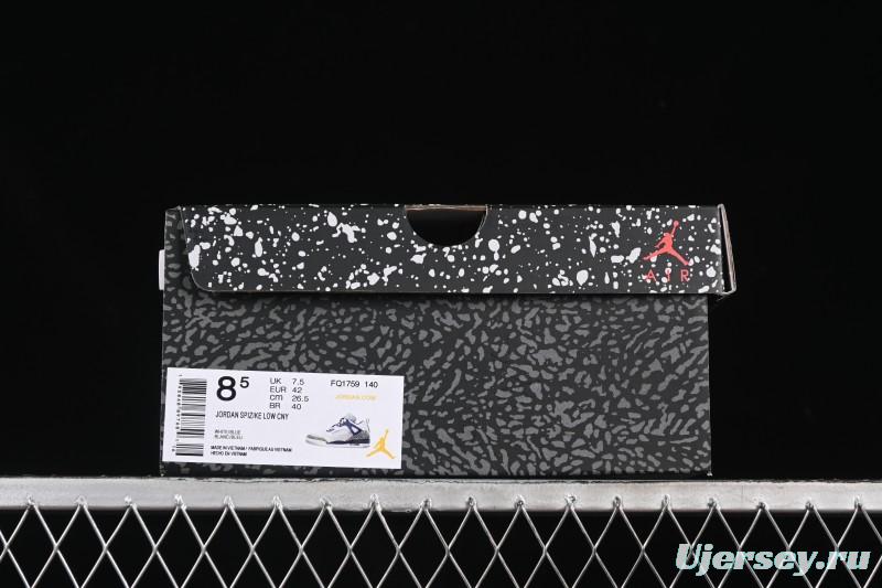 Jordan Spizike Low Retro Blue Casual Sneakers - FQ1759-140