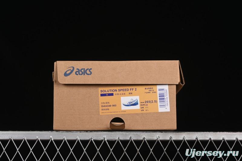 Asics Solution Speed FF 2 Retro Breathable Cushioned Casual Running Shoes - 1041A348-960