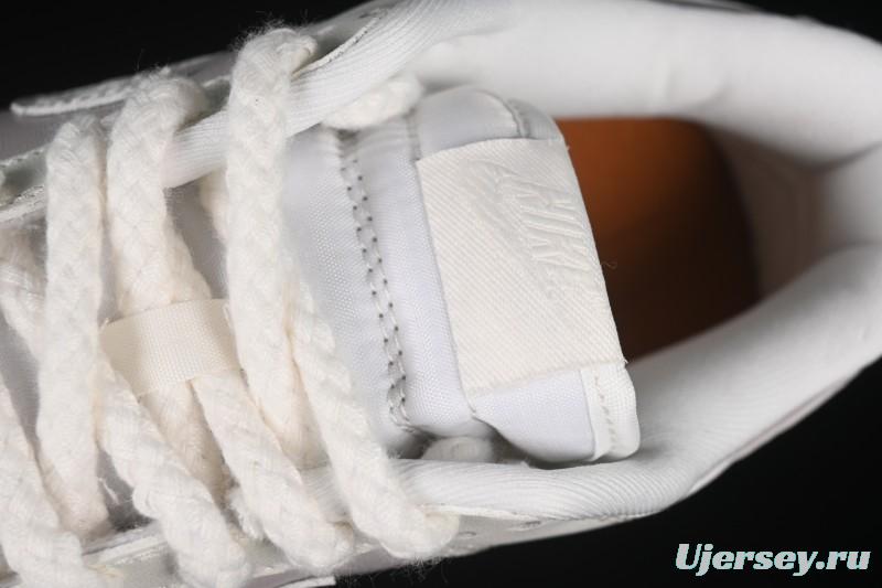 Nike SB Dunk Low White Light Purple Embossed Low-Top Casual Skate Shoes IH0639-011