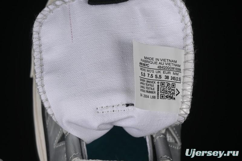 Converse Chuck 1970s Future Silver High-Top Casual Sneakers - A15187C