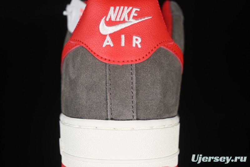 Nike Air Force 1'07 Low Casual Sneakers with Full-Length Air Cushion - FQ8714-201