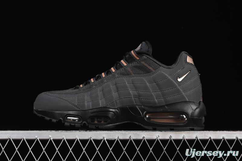 Nike Air Max 95 Retro Cushioned Running Shoes - HQ6457-001
