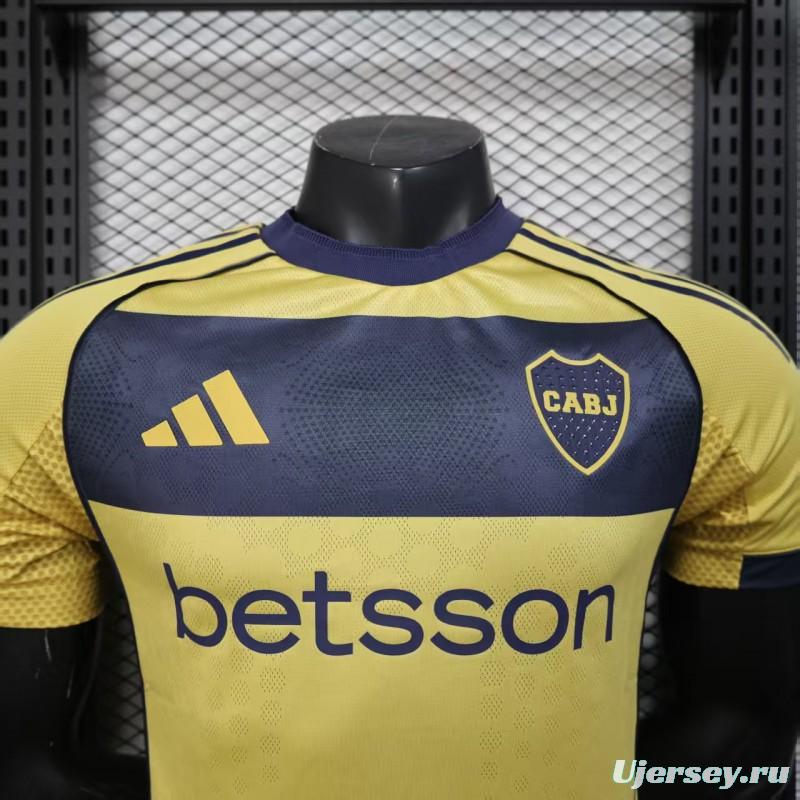 Player Version 25/26 Boca Juniors Away Jersey