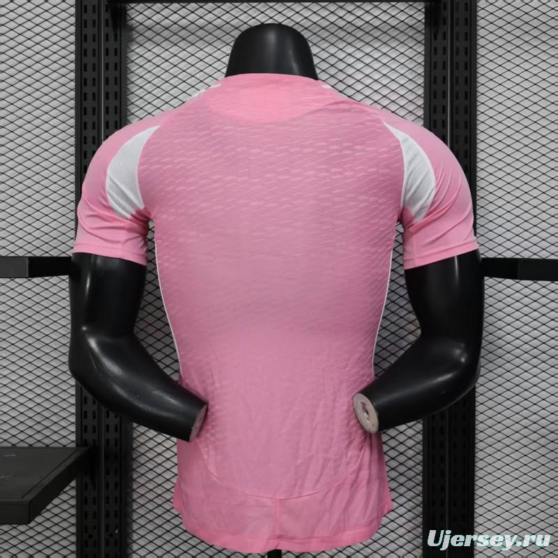 Player Version 2025 Argentina National Team Pink Training Jersey