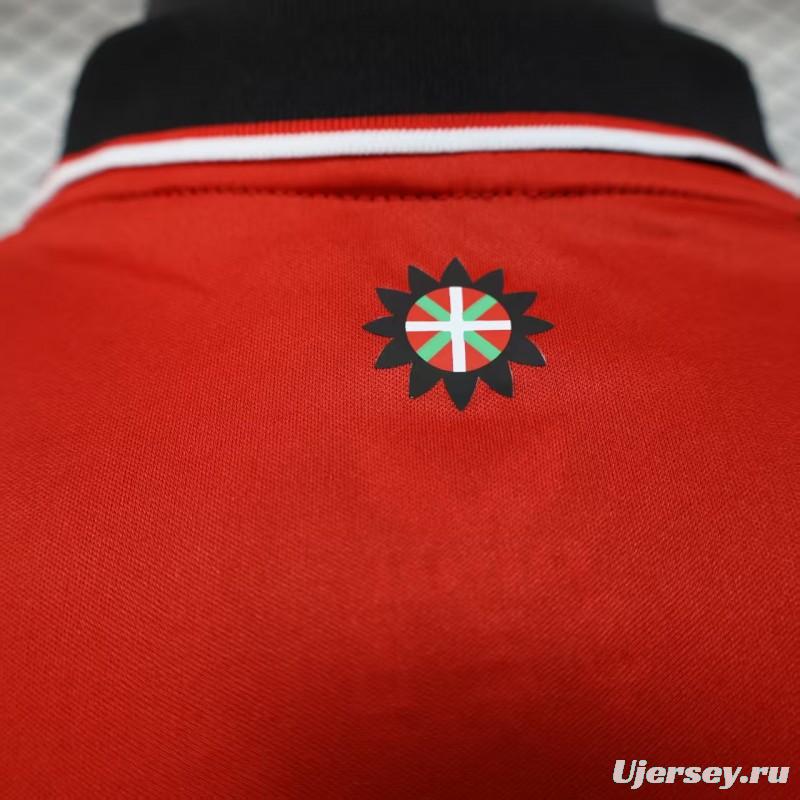Player Version 25/26 Athletic Bilbao Home Jersey