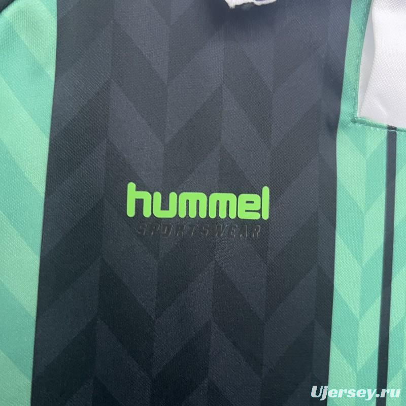 25/26 Real Betis Green with Black Vertical Stripes Jersey