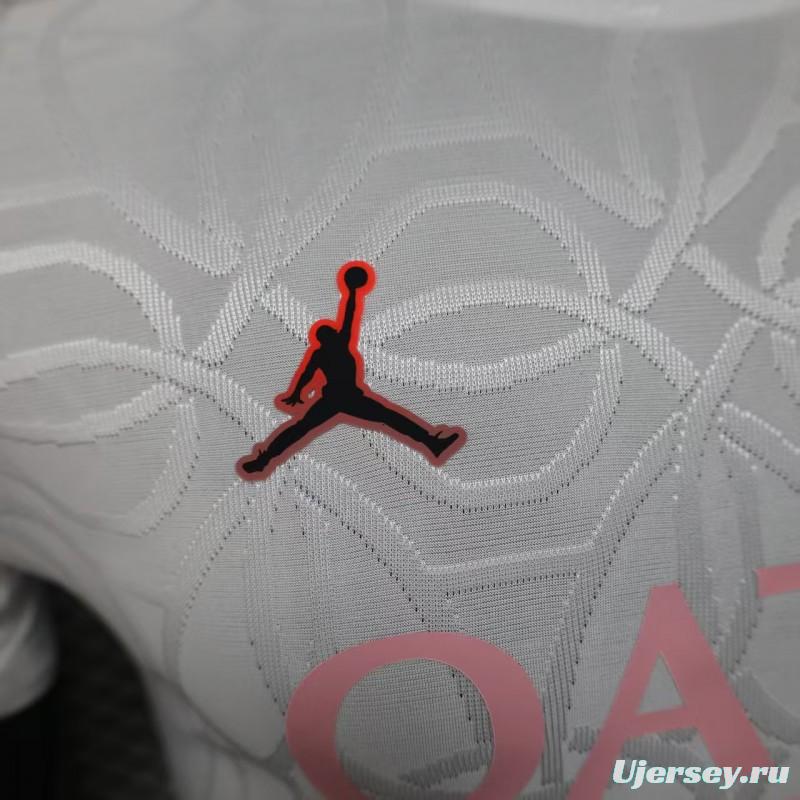 Player Version 25/26 Paris Saint-Germain PSG WHITE Pre-Match Jersey