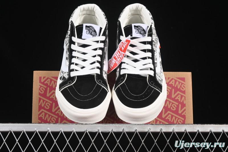 Vans Sk8-Mid Classic Skate Shoes - VN0A347UVGD