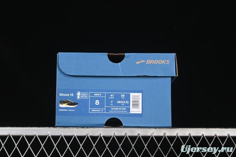 Brooks Ghost 15 Low-Cut Breathable Cushioned Support Casual Running Shoes - 1103931D076