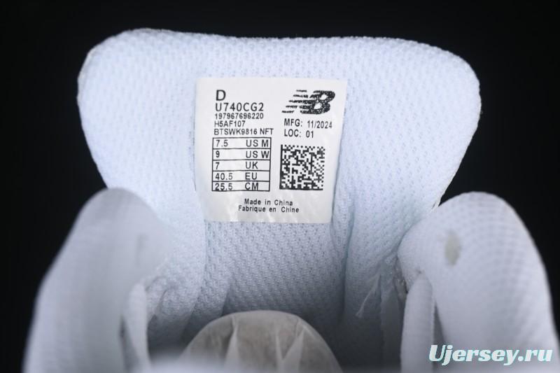 New Balance 740 Series Retro Dad Style Casual Sports Running Shoes - U740CG2