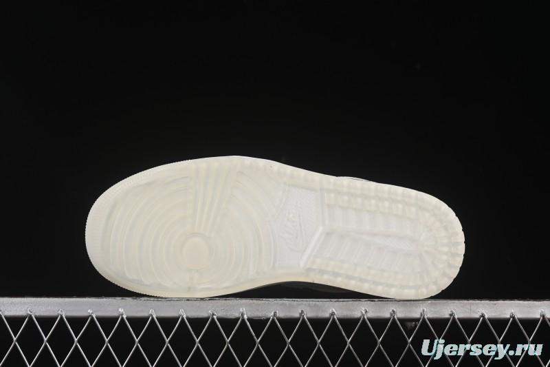 Nike Air Jordan 1 Low AJ1 Amber Green Low Top Casual Skate Shoes HF4078-100