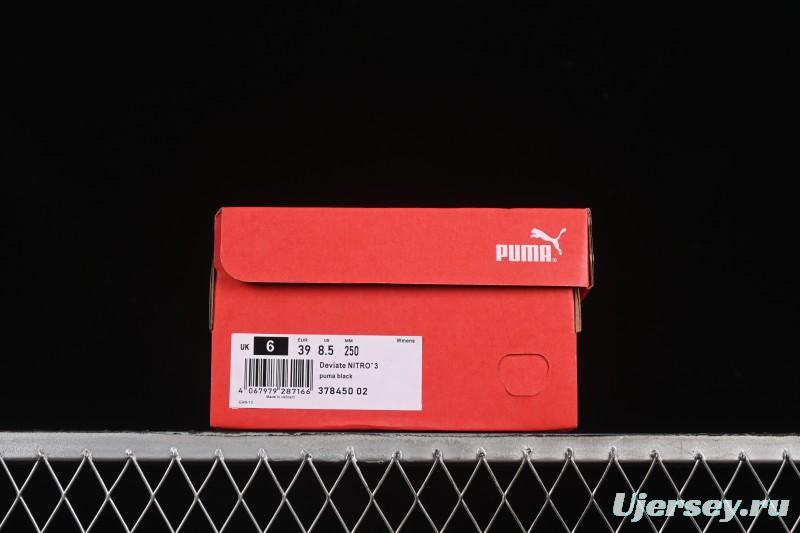 Puma Deviate Ntro 3 Comfortable Slip-Resistant Low-Top Casual Running Shoes - 378450-02