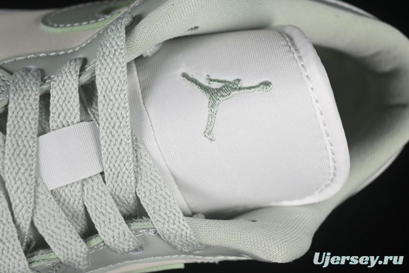 Nike Air Jordan 1 Low AJ1 Amber Green Low Top Casual Skate Shoes HF4078-100