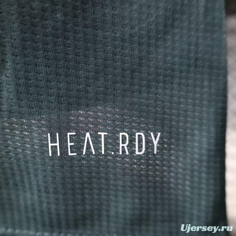 Player Version 25/26 Al-Ahli Saudi Dark Green with Traditional Arabic Pattern Jersey