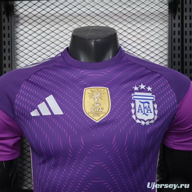 Player Version 2025 Argentina Purple Jersey