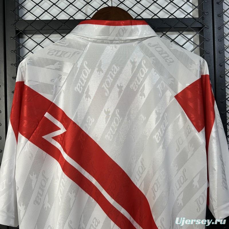 94/95 Retro Rayo Vallecano Home Jersey