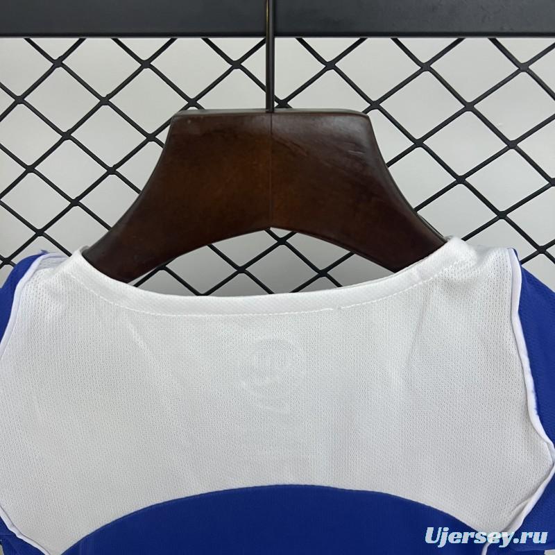 Retro 2004 Kids Brazil Away Size 16-28 Jersey