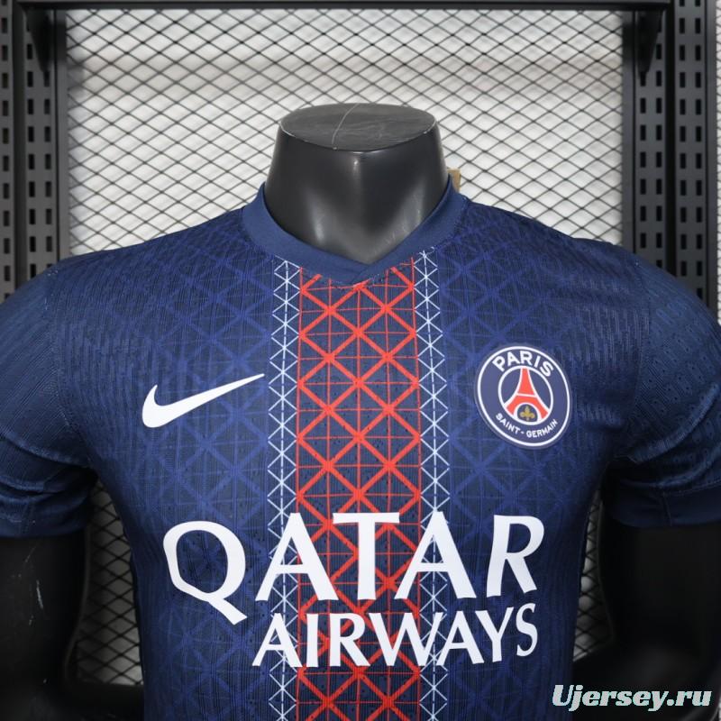 25/26 Player Version PSG Home Jersey