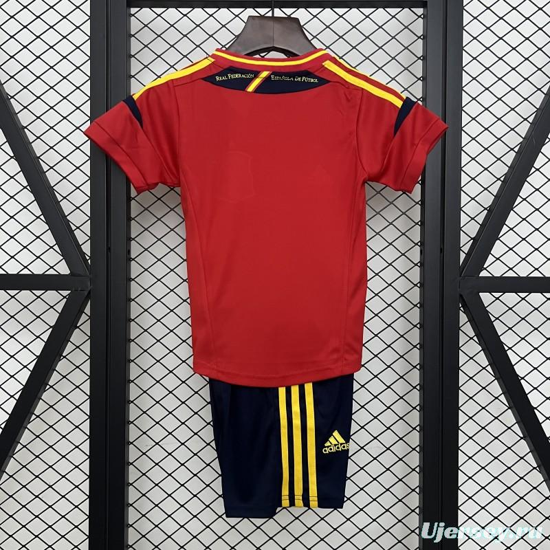 2012 Kids Spain Home Size 16-28 Jersey