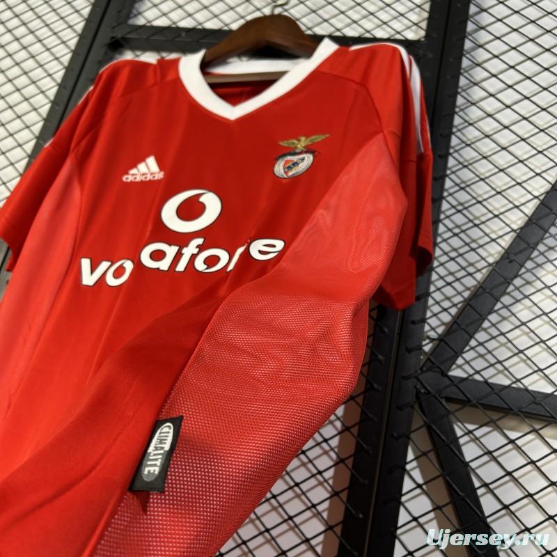 Retro 02/03Benfica Home Jersey