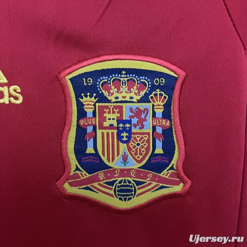 2010 Kids Spain Home Size 16-28 Jersey