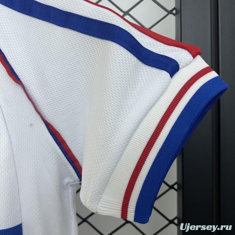 Retro 1998 Kids France Away Size 16-28 Jersey