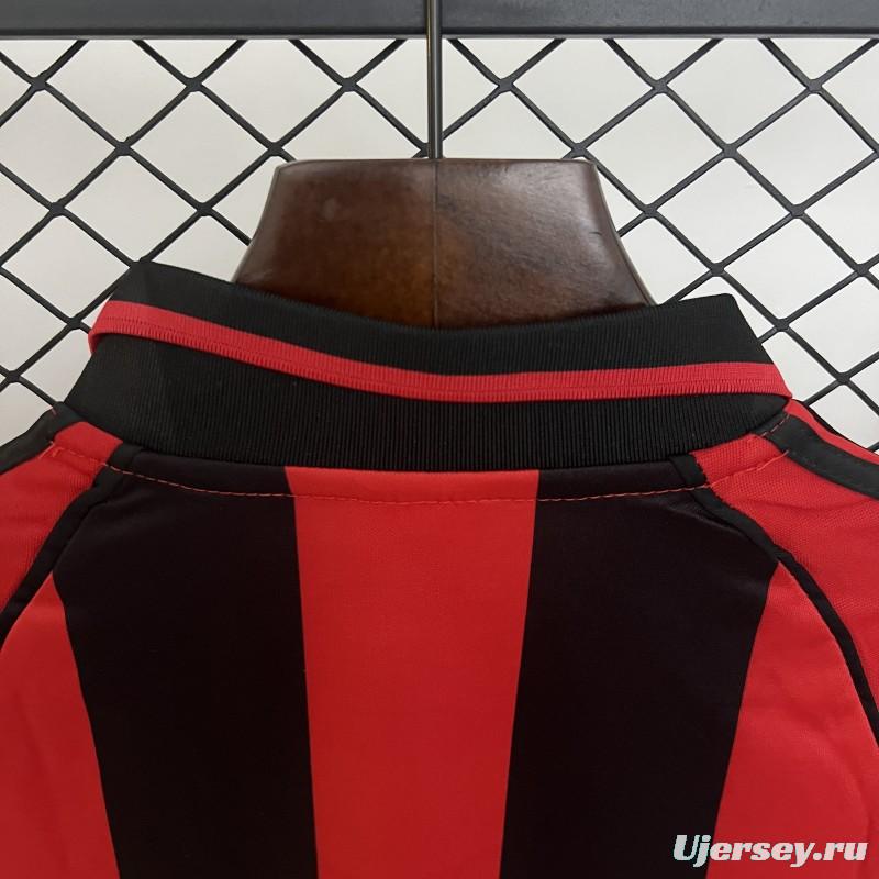 Retro 98/99 Kids AC Milan Home Size 16-28 Jersey