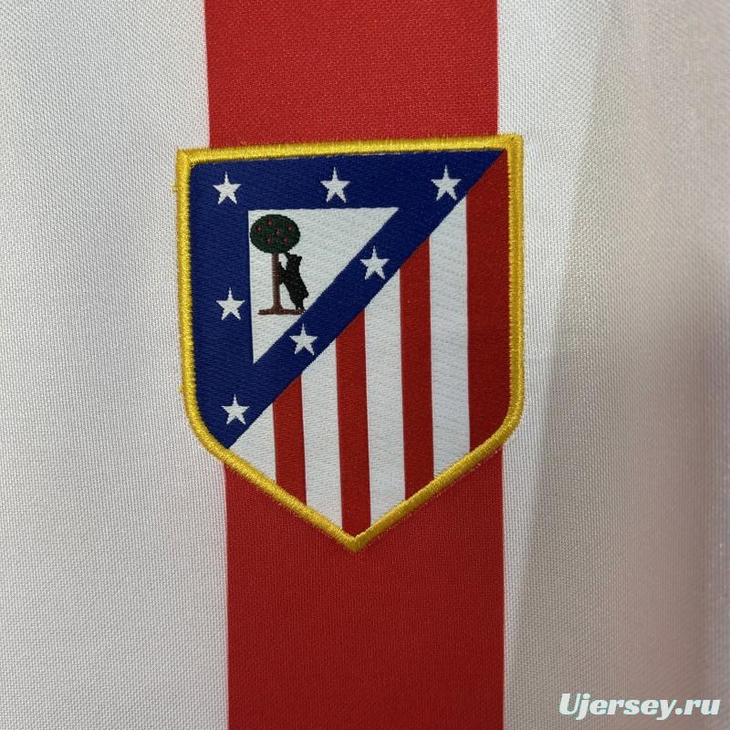 02/03 Retro Atletico Madrid Home Jersey