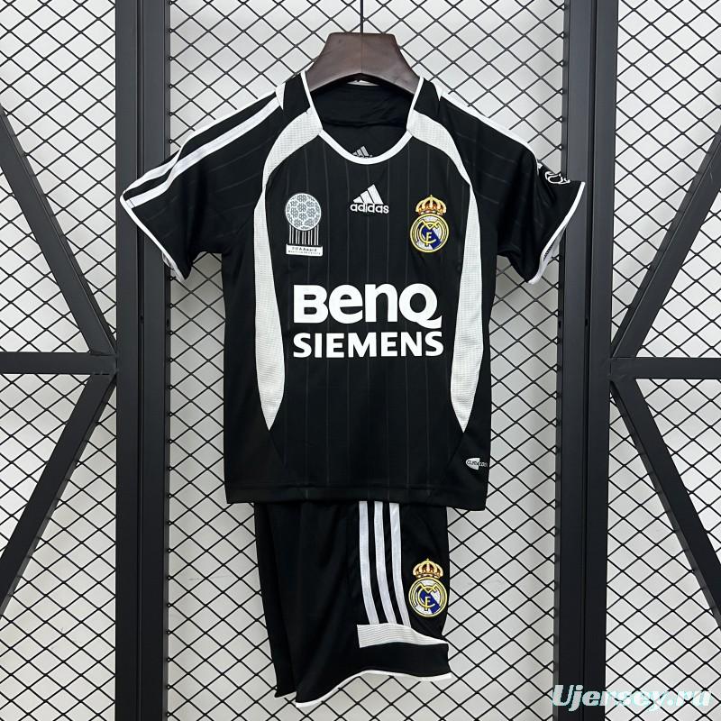 Retro 06/07 Kids Real Madrid Away Size 16-28 Jersey