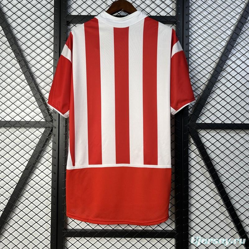 02/03 Retro Atletico Madrid Home Jersey