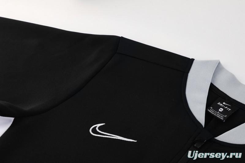 2025 NIKE Black Full Zipper Jacket + Long Pants