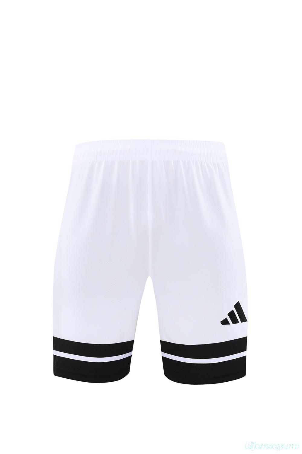 2025 Adidas White Short Sleeve Jersey+Shorts