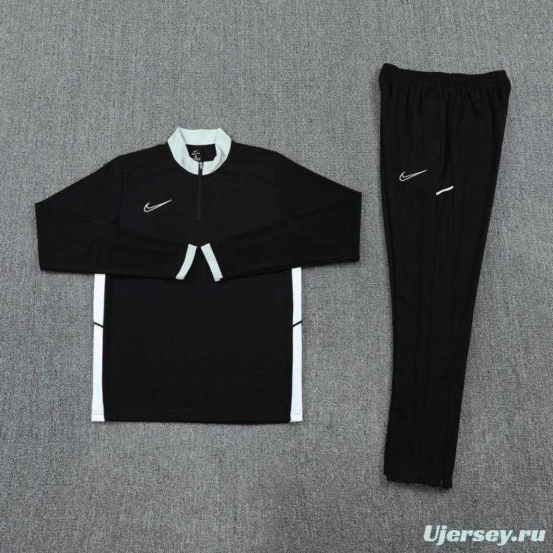 2025 Nike Black Full Hoodie Zipper Jacket +Long Pants