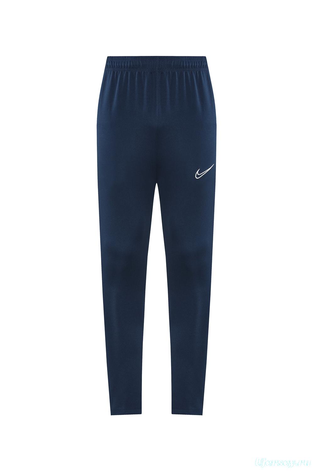 2025 Nike Blue Full Hoodie Zipper Jacket +Long Pants